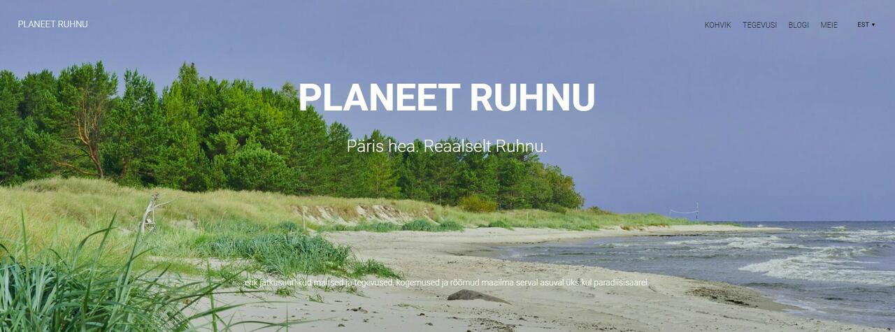Päris hea. Reaalselt Ruhnu. – Planeet Ruhnu